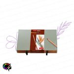 قیمت مدادرنگی ۴۸ رنگ دیزاین برونزیل مدل پل کروم جعبه چوبی