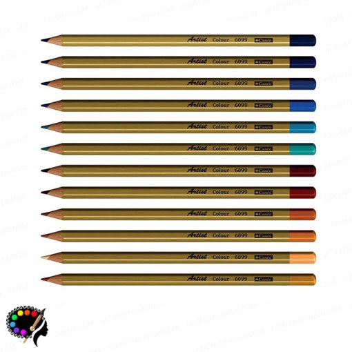 ارزان مداد رنگی 100 رنگ کنکو جعبه چوبی مدل ویکتوریا