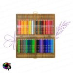 قیمت Kenco colored pencil 100-color wooden box Victoria model