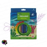 قیمت مدادرنگی پیکاسو ۲۴ رنگ جعبه مقوایی