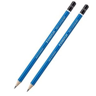 خرید مداد طراحی استدلر ب 5 لوموگراف بدنه آبی