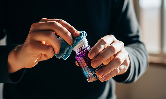 جلوگیری از خشک شدن مجدد رنگ ویترای