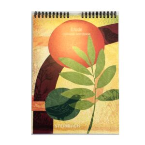 متن دفتر مدادرنگی و طراحی اشتنباخ A4 Etude